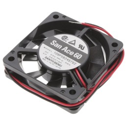 1 pcs : 109P0624S702 - FAN AXIAL 60X15MM 24VDC WIRE