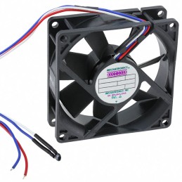 1 pcs : F8025H24B4-FSR - FAN AXIAL 80X25MM 24VDC WIRE