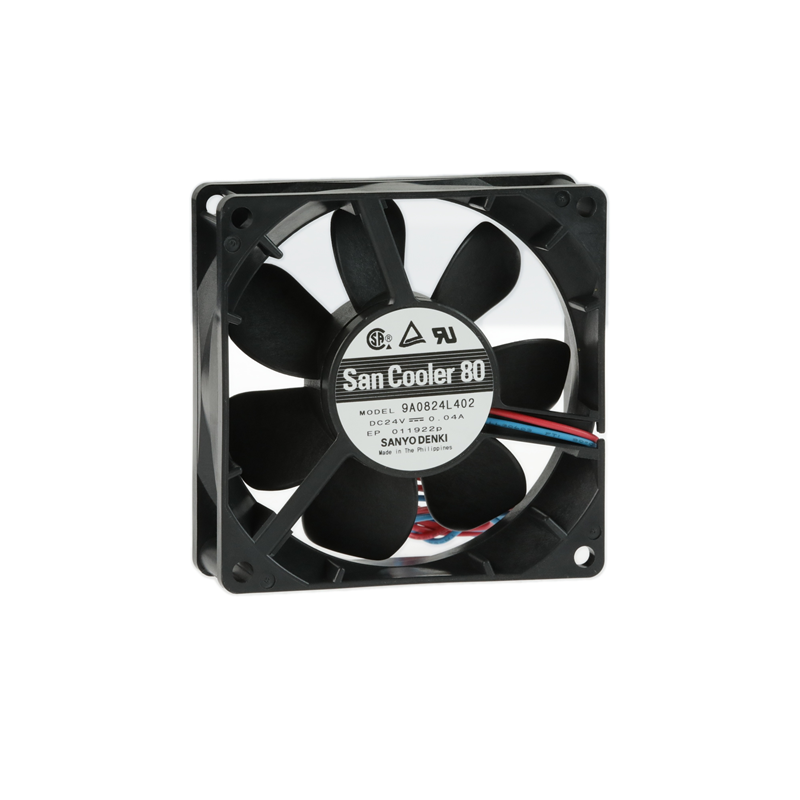 1 pcs : 9A0824L402 - FAN AXIAL 80X25MM 24VDC WIRE