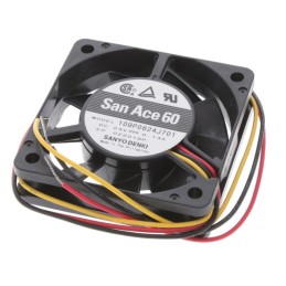 1 pcs : 109P0624J701 - FAN AXIAL 60X15MM 24VDC WIRE