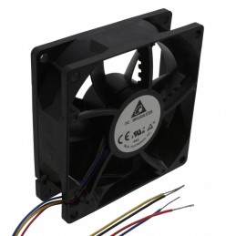 1 pcs : QFR0812UH-CX14 - FAN AXIAL 80X25.4MM 12VDC WIRE