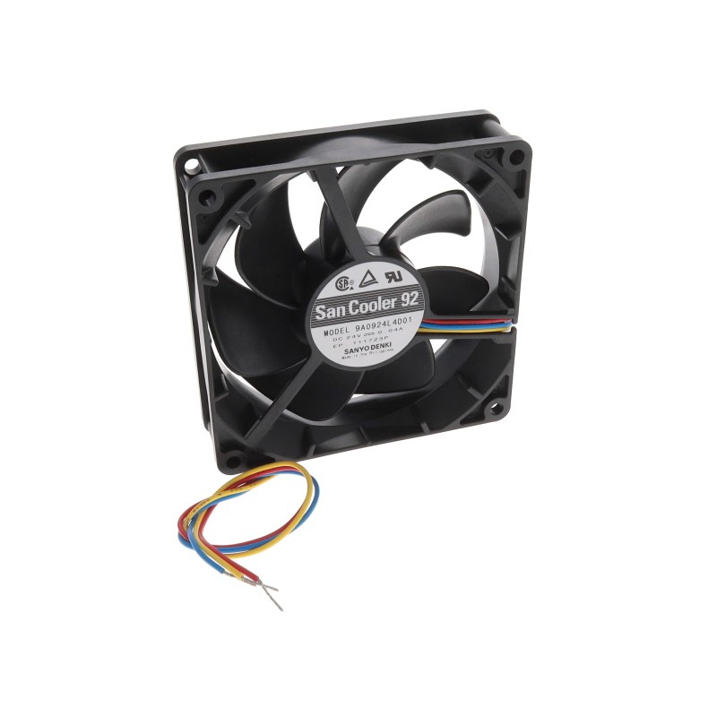 1 pcs : 9A0924L4D01 - FAN AXIAL 92X25MM 24VDC WIRE