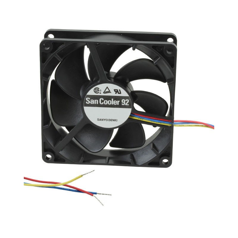1 pcs : 9A0924L4D011 - FAN AXIAL 92X25MM 24VDC WIRE