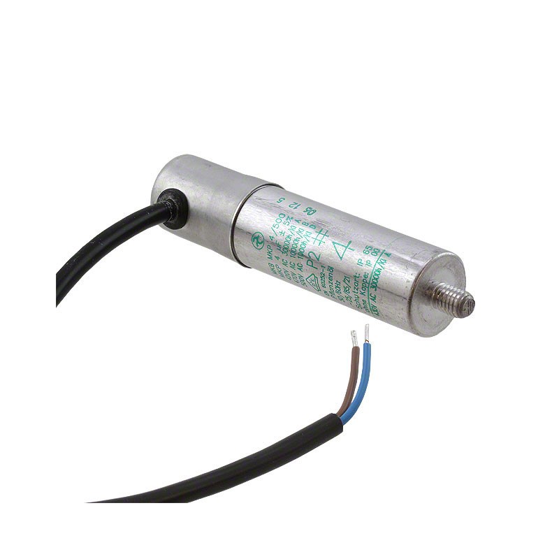 1 pcs : 2161-4-7320 - 4 MF CAP 400V METAL