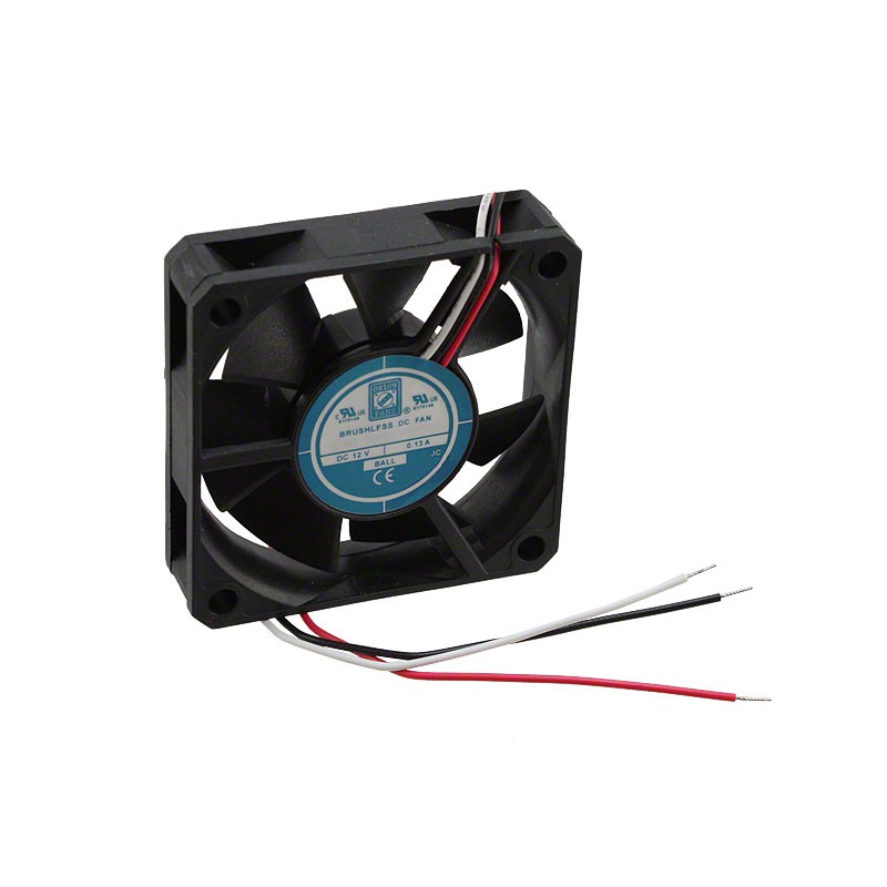 1 pcs : OD6015-12HB01A - FAN AXIAL 60X15MM 12VDC WIRE