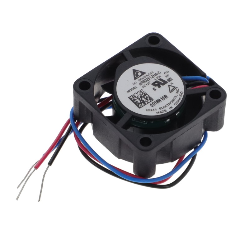 1 pcs : AFB02512HA-CF00 - FAN AXIAL 25X10MM 12VDC WIRE