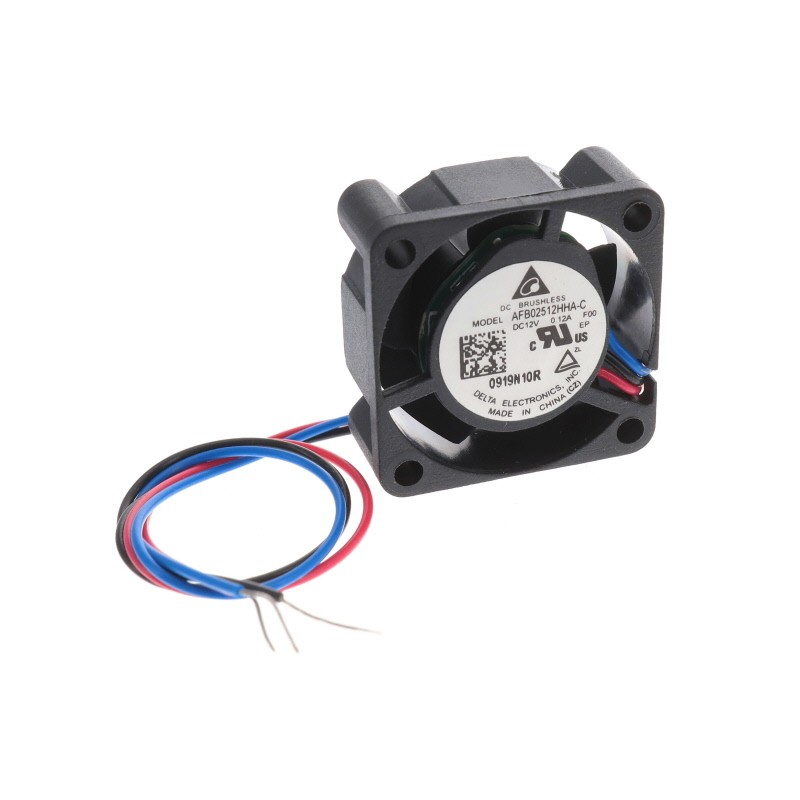 1 pcs : AFB02512HHA-CF00 - FAN AXIAL 25X10MM 12VDC WIRE
