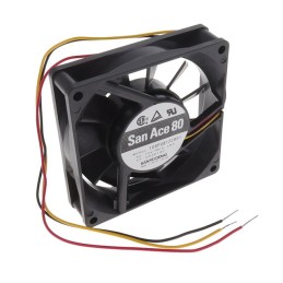 1 pcs : 109P0812C601 - FAN AXIAL 80X20MM 12VDC WIRE