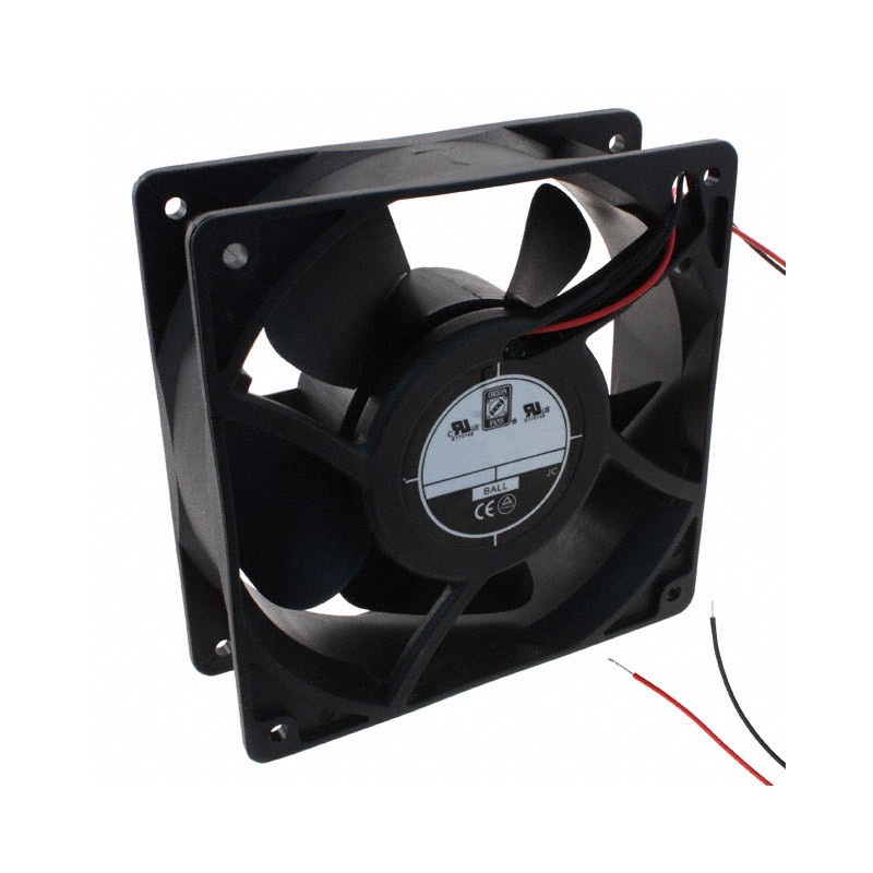 1 pcs : OD1238-24HB - FAN AXIAL 120X38MM 24VDC WIRE