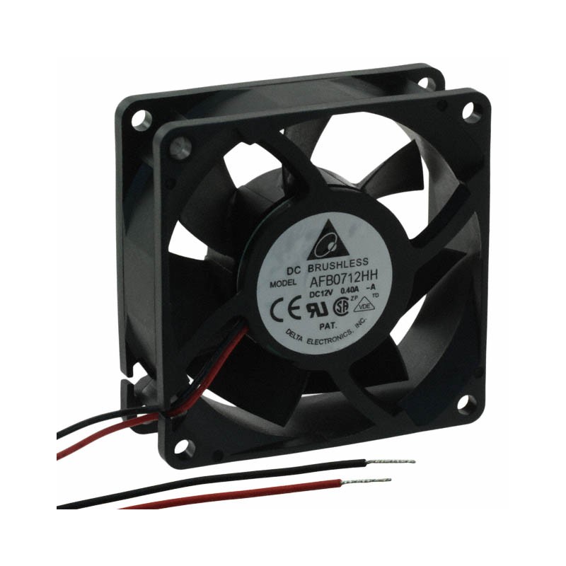 1 pcs : AFB0712HH-A - FAN AXIAL 70X25.4MM 12VDC WIRE