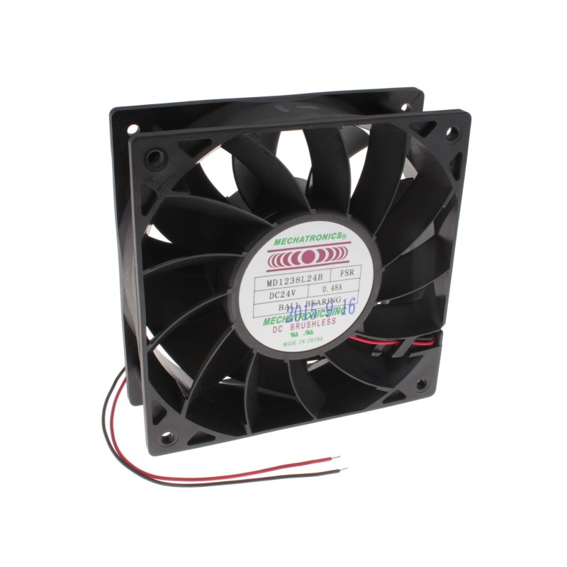 1 pcs : MD1238L24B-FSR - FAN AXIAL 120X38MM 24VDC WIRE