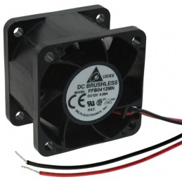 1 pcs : FFB0412MN - FAN AXIAL 40X28MM 12VDC WIRE