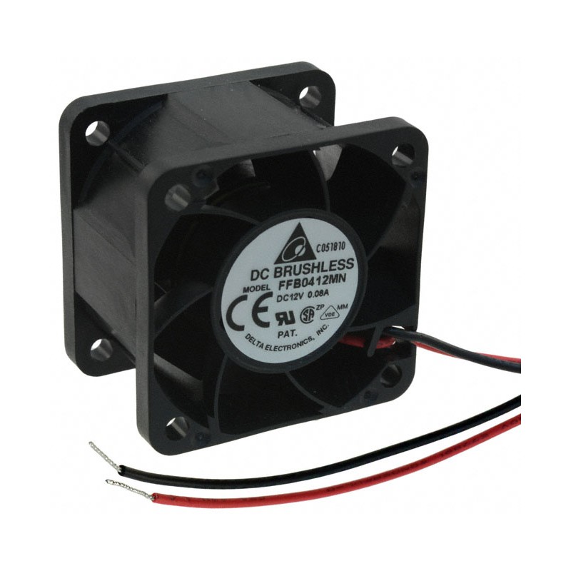 1 pcs : FFB0412MN - FAN AXIAL 40X28MM 12VDC WIRE