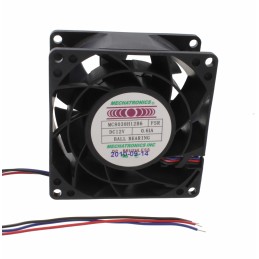 1 pcs : MC8038H12B6-FSR-PC - FAN AXIAL 80X38MM 12VDC WIRE