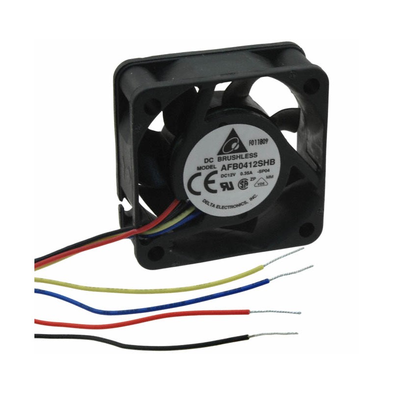 1 pcs : AFB0412SHB-SP04 - FAN AXIAL 40X15MM 12VDC WIRE