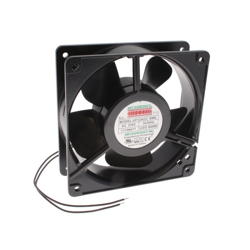 1 pcs : UF12A23-SWSR - FAN AXIAL 120X38MM 230VAC WIRE