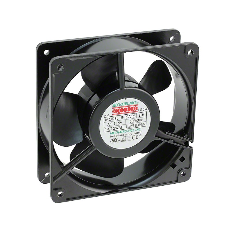 1 pcs : UF12A12-STHR - FAN AXIAL 120X38MM 115VAC