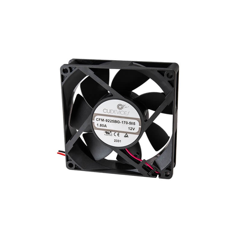 1 pcs : CFM-9225BG-140-438 - DC AXIAL FAN, 92 MM SQUARE, 25 M