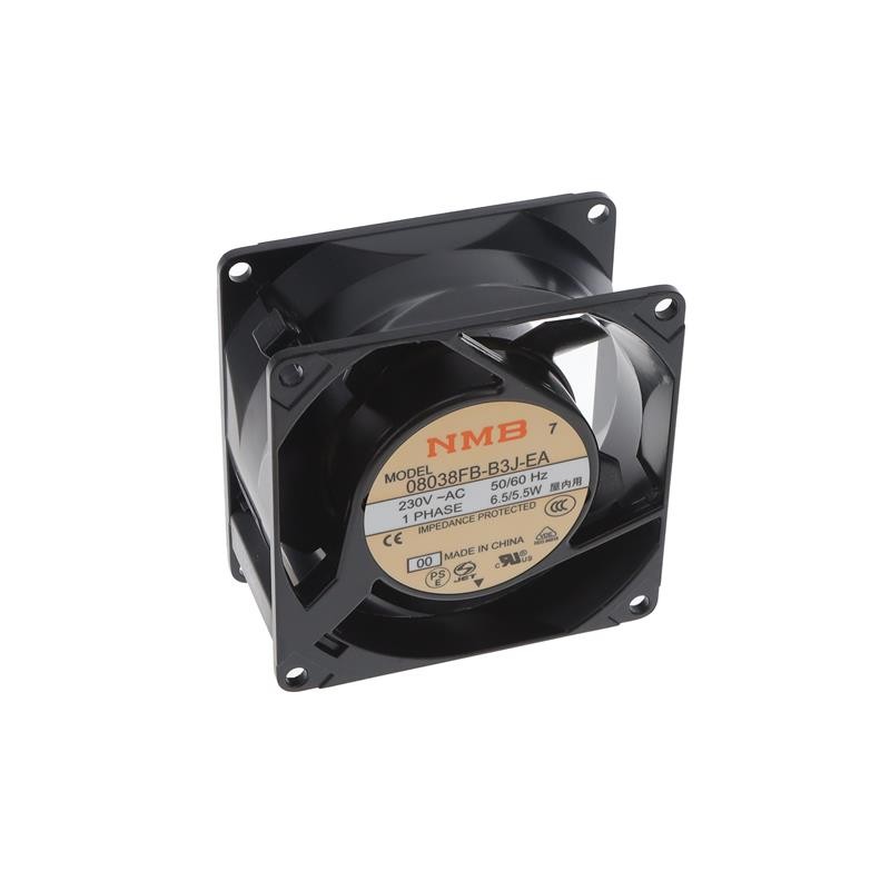 1 pcs : 08038FB-B3J-EA-00 - FAN 80MM X 38MM 230VAC TERMINAL
