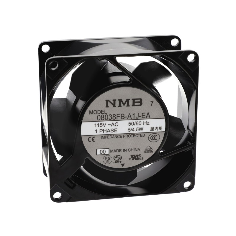 1 pcs : 08038FB-A1J-EA-00 - FAN 80MM X 38MM 115VAC TERMINAL