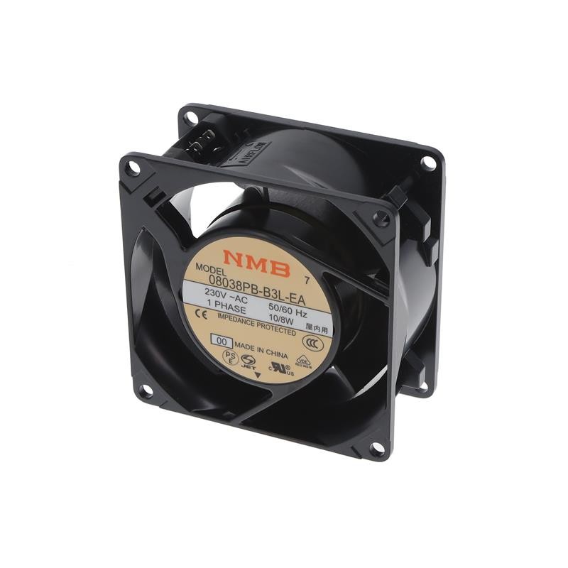 1 pcs : 08038PB-B3L-EA-00 - FAN 80MM X 38MM 230VAC TERMINAL