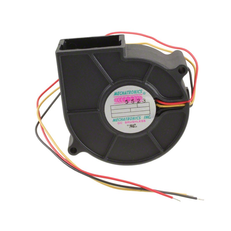 1 pcs : B7530E12B-BSR - FAN BLOWER 76X30MM 12VDC WIRE