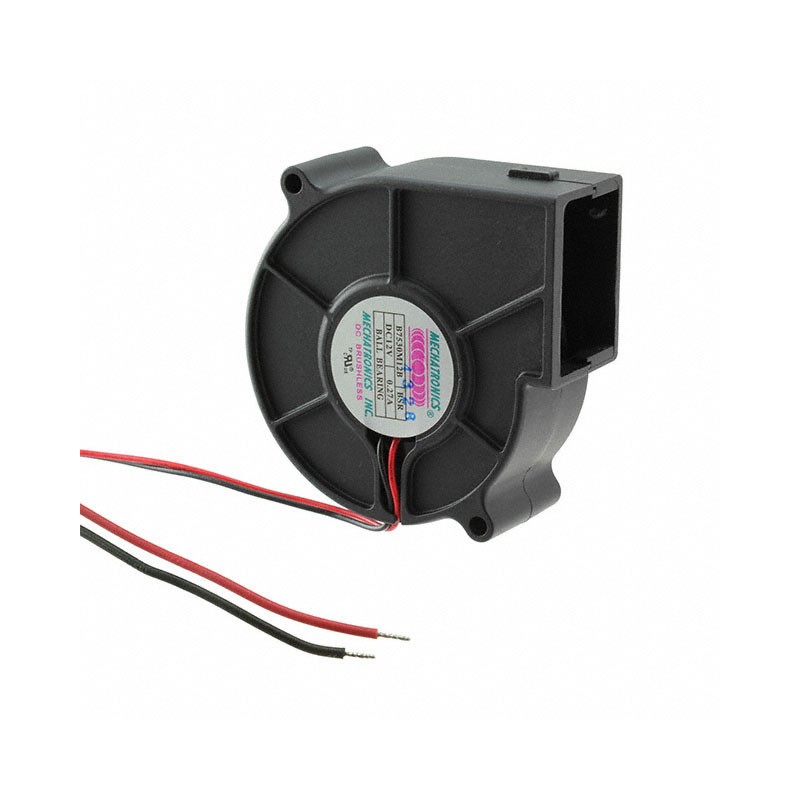 1 pcs : B7530M12B-BSR - FAN BLOWER 76X30MM 12VDC WIRE