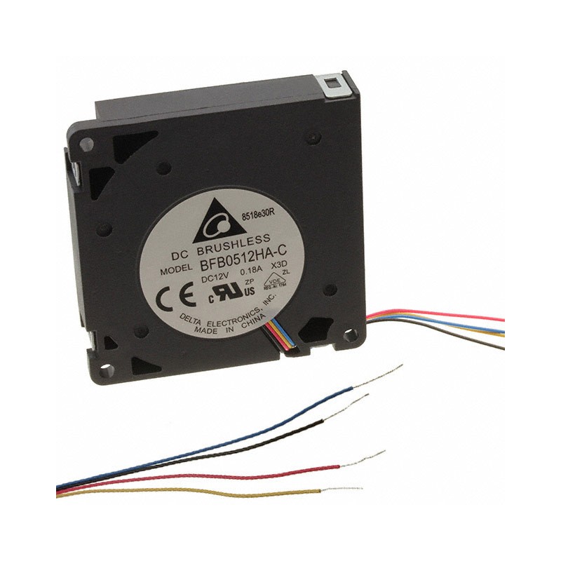 1 pcs : BFB0512HA-CX3D - FAN BLOWER 50X10.3MM 12VDC WIRE