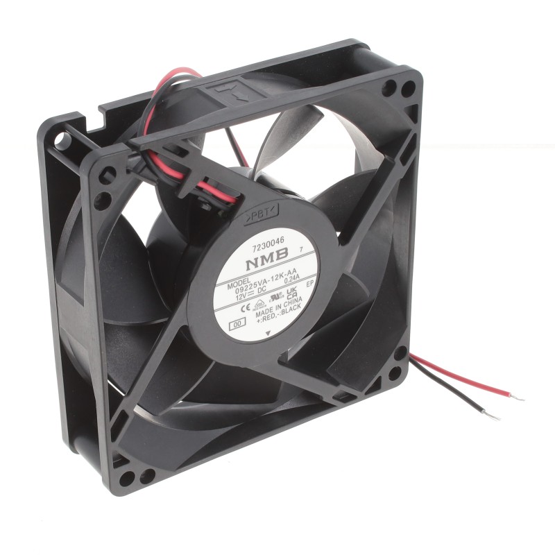 1 pcs : 09225VA-12K-AA-00 - FAN AXIAL 92X25MM 12VDC WIRE