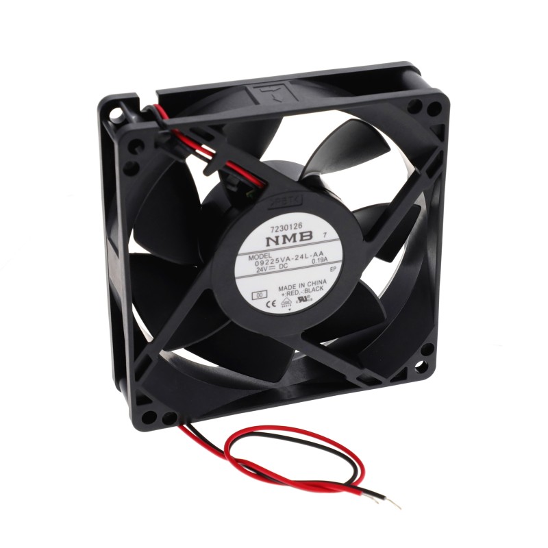 1 pcs : 09225VA-24L-AA-00 - FAN AXIAL 92X25MM 24VDC WIRE