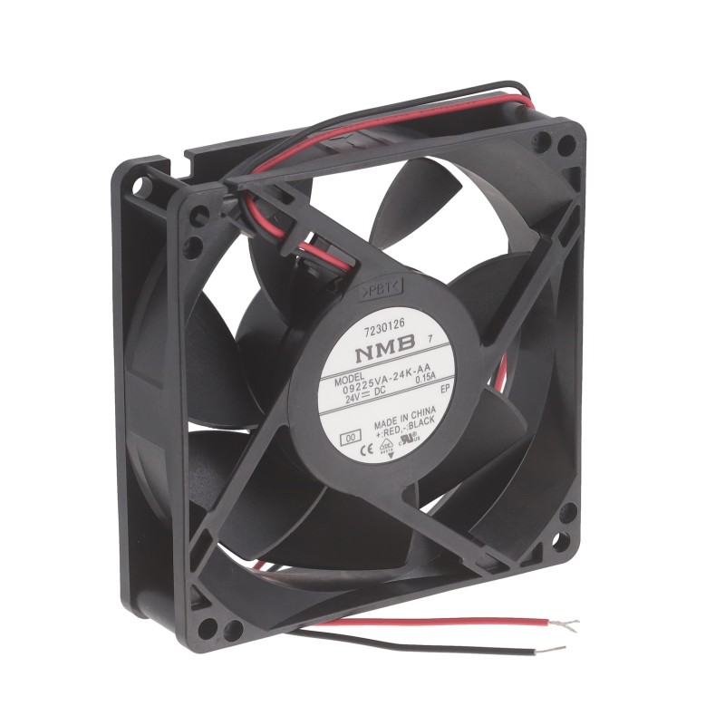 1 pcs : 09225VA-24K-AA-00 - FAN AXIAL 92X25MM 24VDC WIRE