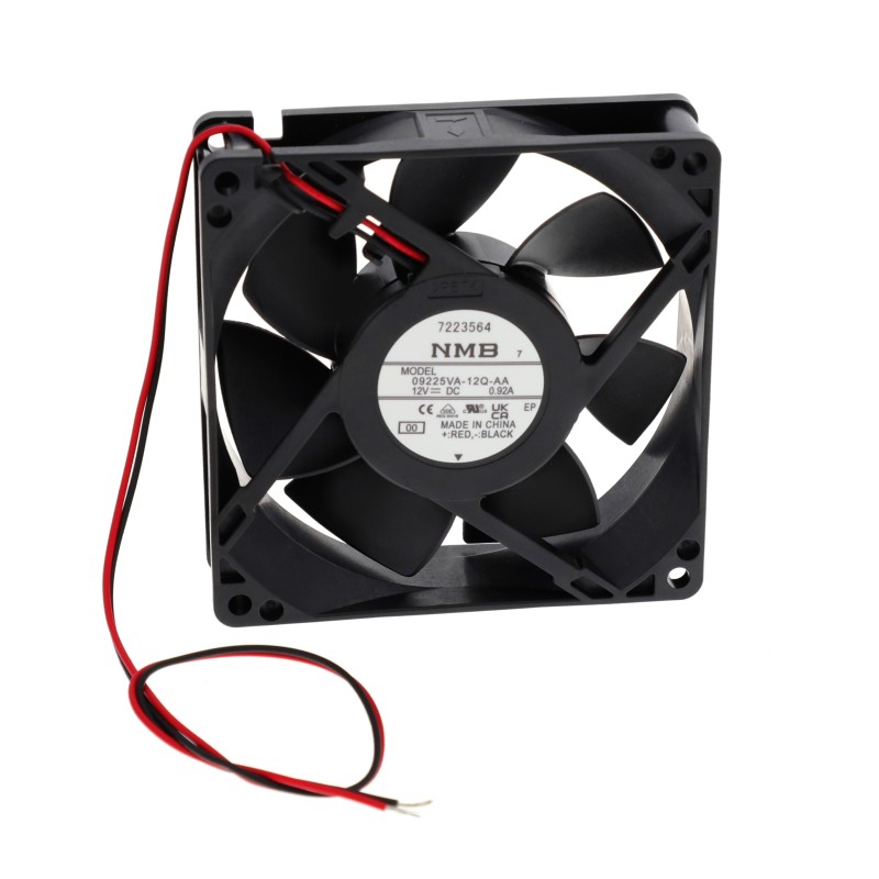 1 pcs : 09225VA-12Q-AA-00 - FAN AXIAL 92X25MM 12VDC WIRE