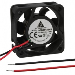 1 pcs : AFB0412SHB-T500 - FAN AXIAL 40X15MM 12VDC WIRE