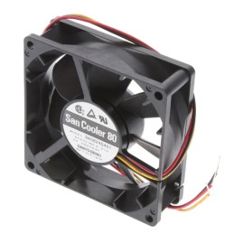 1 pcs : 9A0824G401 - FAN AXIAL 80X25MM 24VDC WIRE
