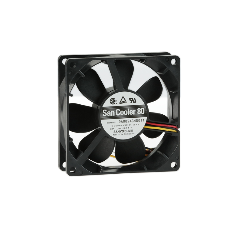 1 pcs : 9A0824G4D011 - FAN AXIAL 80X25MM 24VDC WIRE