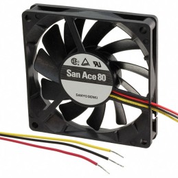 1 pcs : 109P0824H601 - FAN AXIAL 80X20MM 24VDC WIRE