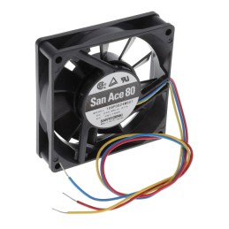 1 pcs : 109P0824M601 - FAN AXIAL 80X20MM 24VDC WIRE
