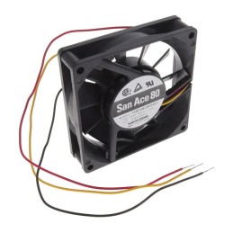 1 pcs : 109P0824H6D01 - FAN AXIAL 80X20MM 24VDC WIRE