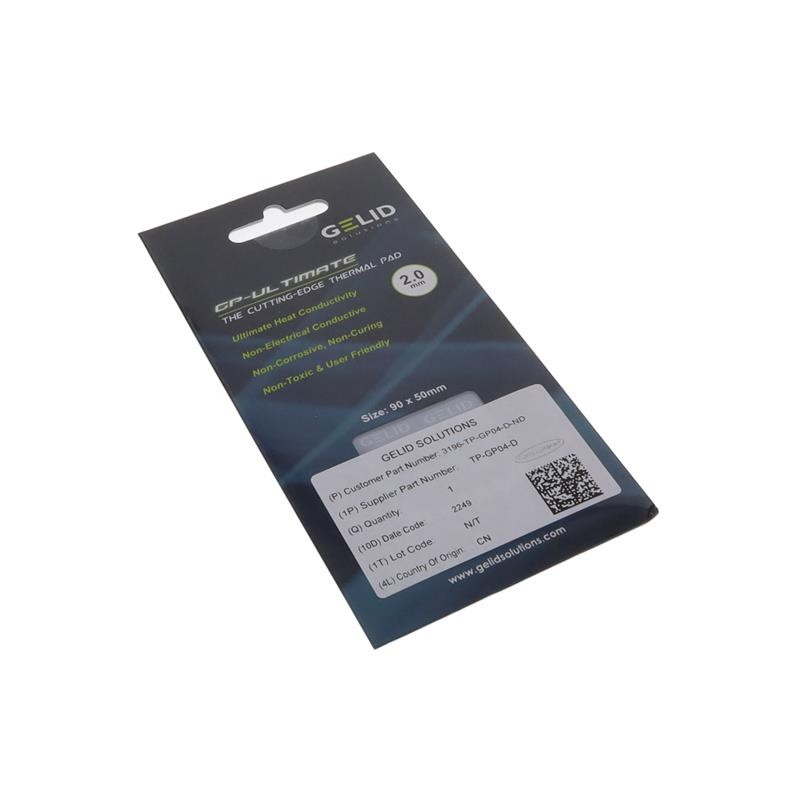 1 pcs : TP-GP04-D - THERM PAD 90X50MM BLUE