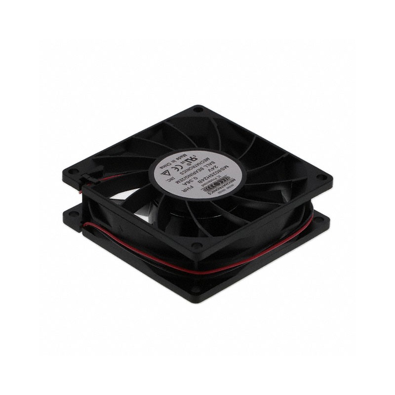 1 pcs : MS8025H24B-FHR-2EM - FAN AXIAL 80X25.2MM 24VDC WIRE