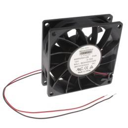 1 pcs : MS8025H12B-FHR-2EM - FAN AXIAL 80X25.2MM 12VDC WIRE