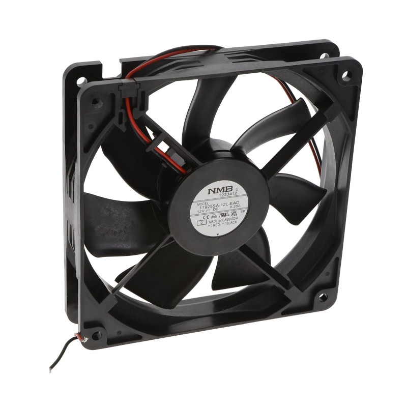1 pcs : 11925SA-12L-EAD-0 - FAN AXIAL 119X25MM 12VDC WIRE