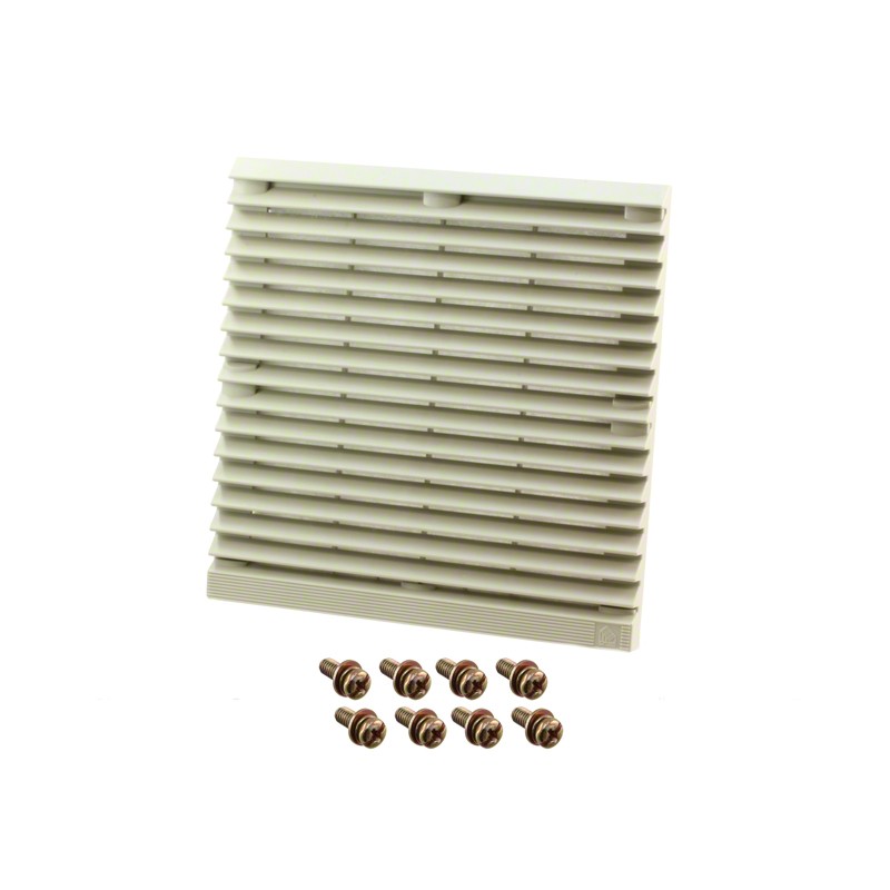 1 pcs : PFG-15N - FAN GUARD LOUVERED RAL7032
