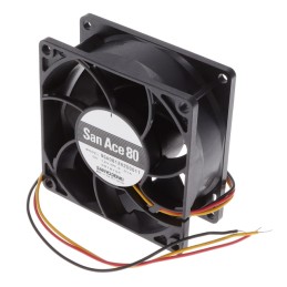 1 pcs : 9GA0812A2D0011 - FAN AXIAL 80X32MM 12VDC WIRE