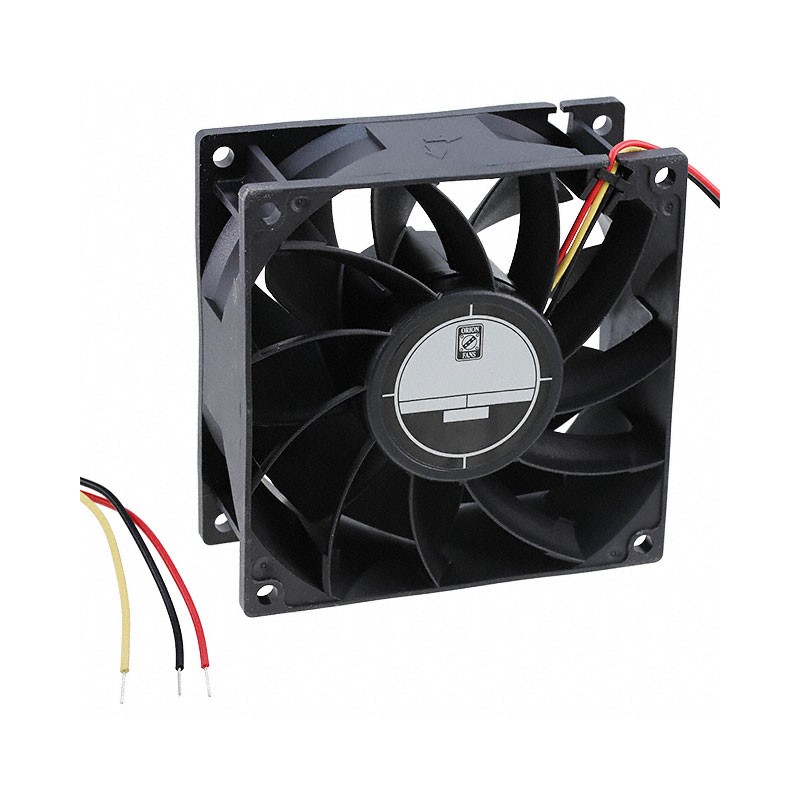 1 pcs : OD9238-24HB02A - FAN AXIAL 92.5X38MM 24VDC WIRE