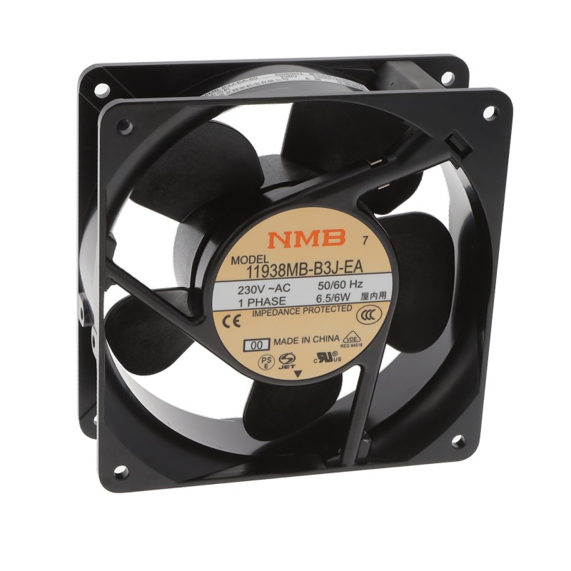 1 pcs : 11938MB-B3J-EA-00 - FAN 119MM X 38MM 230VAC TERMINAL