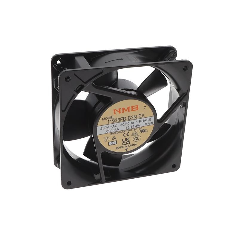 1 pcs : 11938FB-B3N-EA-00 - FAN 119MM X 38MM 230VAC TERMINAL