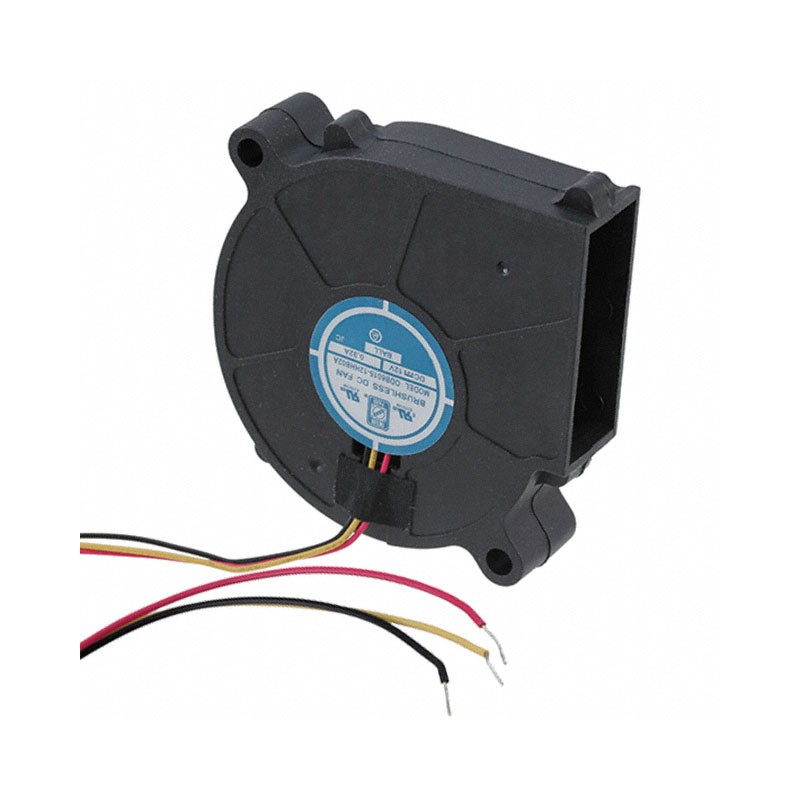 1 pcs : ODB6015-12HHB02A - FAN BLOWER 57.25X15.2MM 12VDC