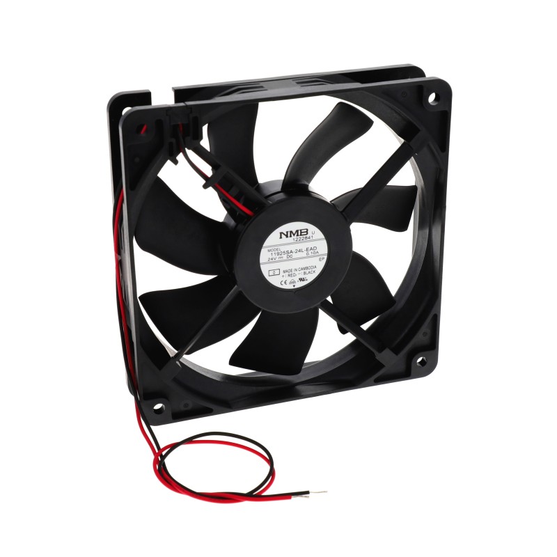 1 pcs : 11925SA-24L-EAD-0 - FAN AXIAL 119X25MM 24VDC WIRE