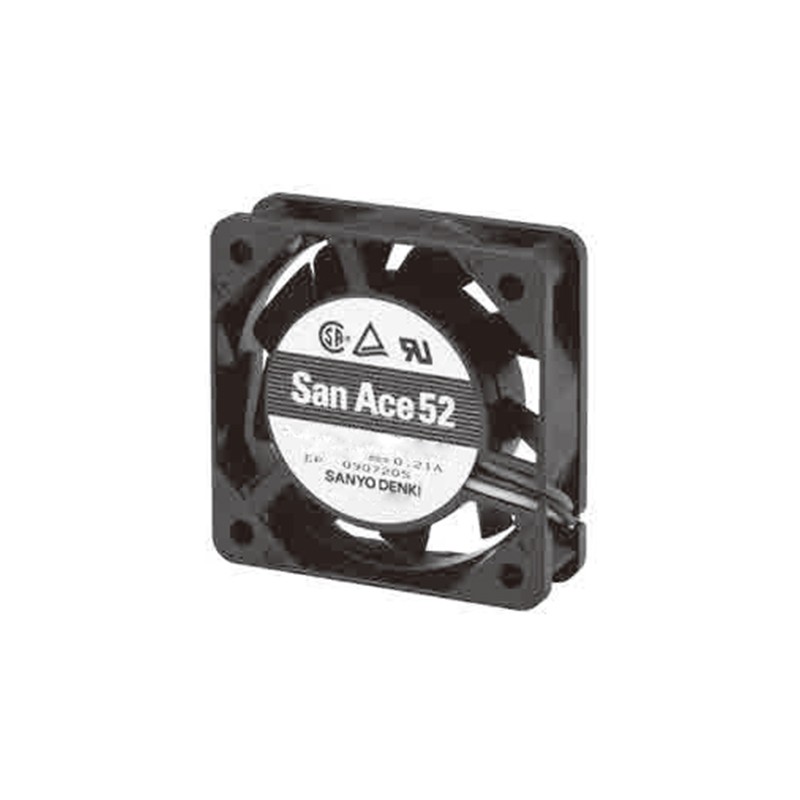 1 pcs : 9GA0512P7H001 - FAN AXIAL 52X15MM 12VDC WIRE